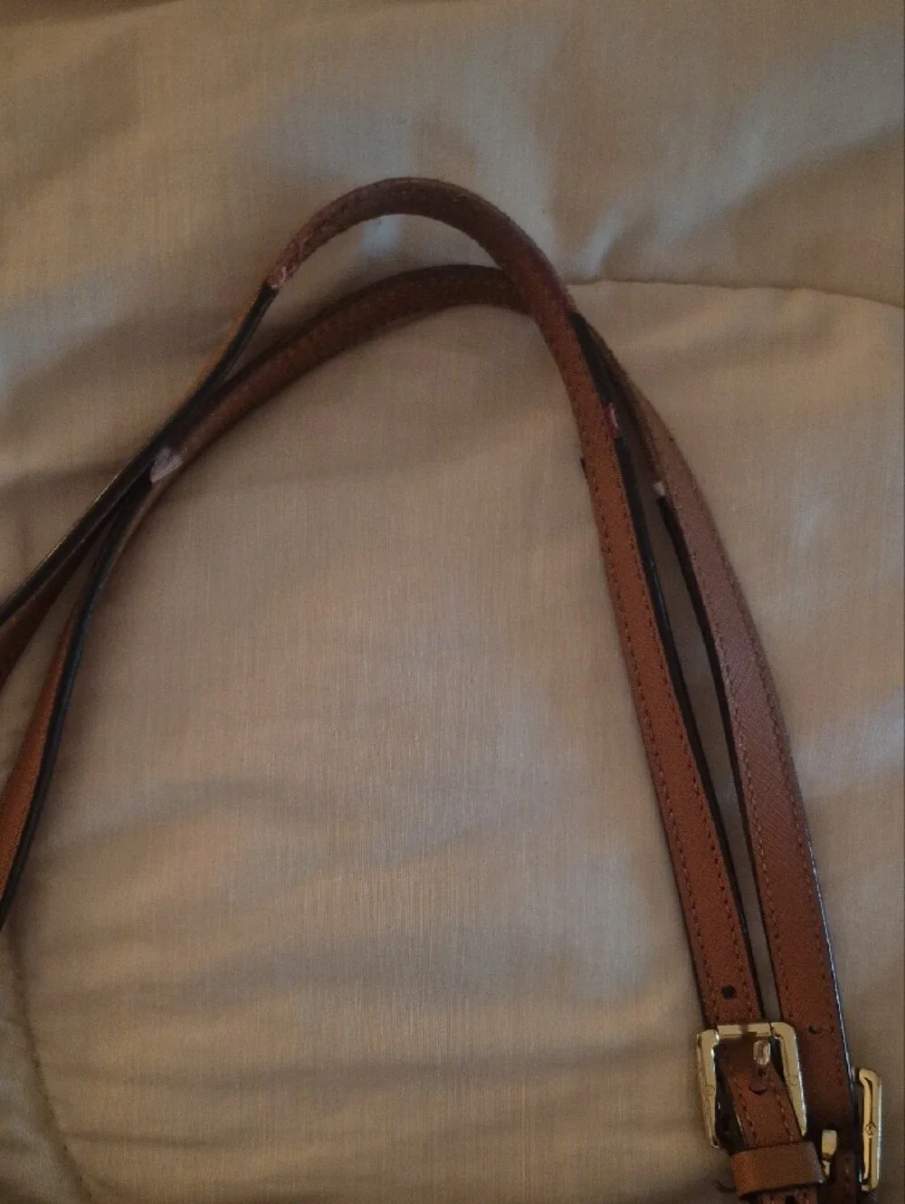 Tory Burch Tan Leather Tote with Gold Hardware